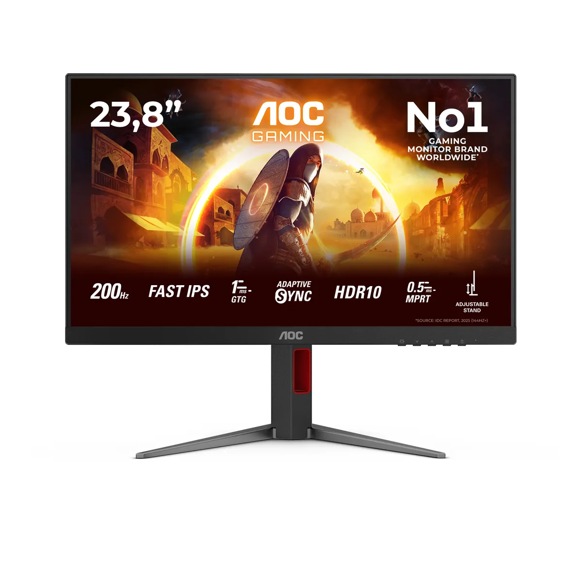 AOC 24G4HA 23.8" Full HD, IPS, 200Hz -pelinäyttö