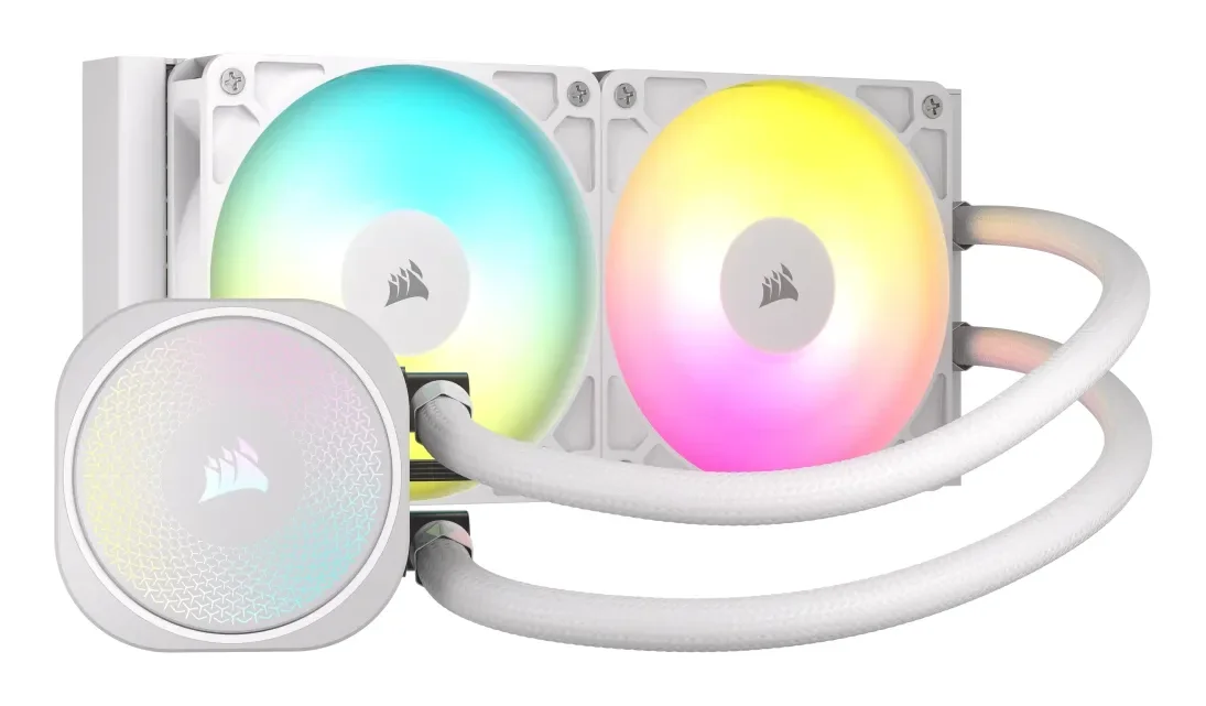 Corsair NAUTILUS 240 ARGB White - CPU Vesijäähdytys - Max 36 dBA