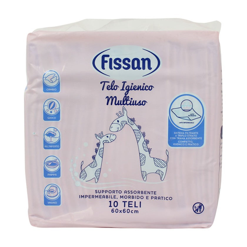 Fissan Fissan Baby Monikäyttöinen Hygieeninen Alusta 10 kpl 60X60