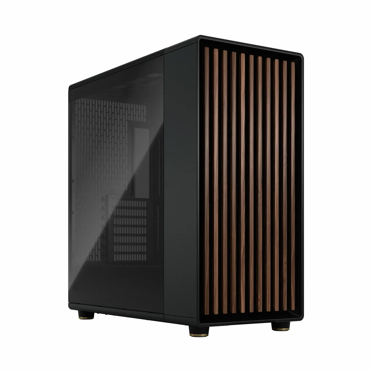 Fractal Design North Xl Glas Midi Tower Charcoal, Musta