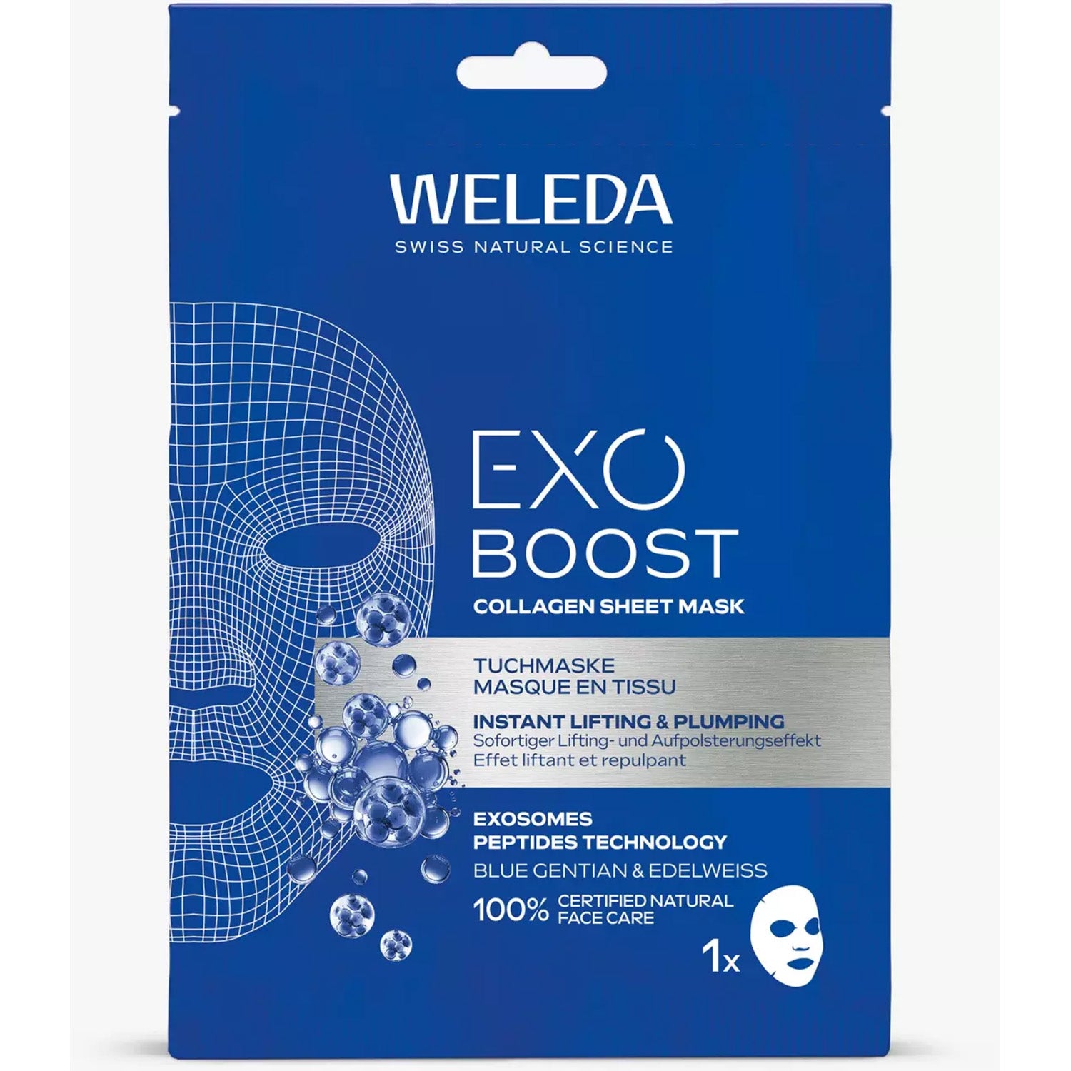 Weleda Exo Boost Collagen Sheet mask