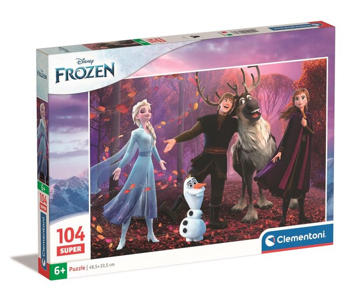 Clementoni Palapeli 104 Super Color Frozen