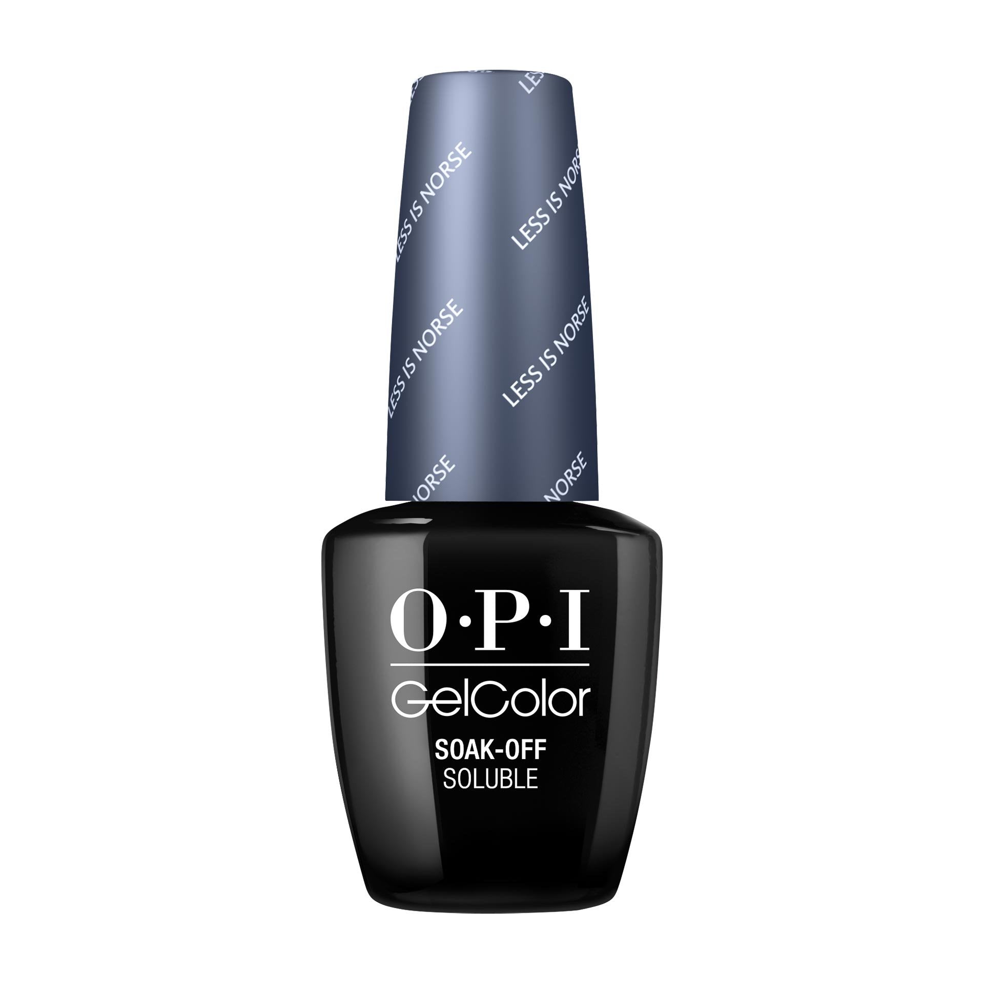 Opi Geelivärinen puolipysyvä kynsilakka Less Is Norse 15 ml