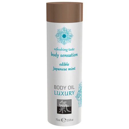 Shiatsu Luxury Japanilainen minttu hierontaöljy - 75ml