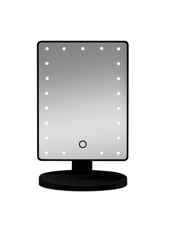 Gillian Jones Makeup Mirror With Led Light And Touch Function Black