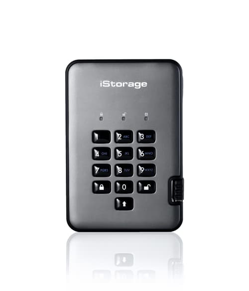 Istorage Diskashur Pro2 256-bit 4tb Nato Classified Musta