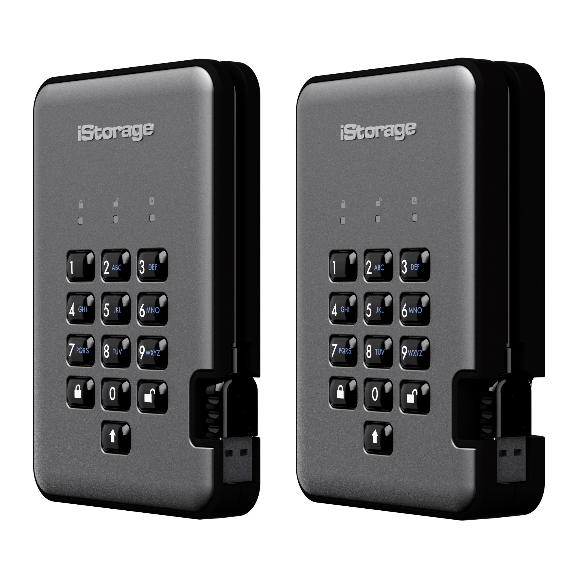 Istorage Diskashur Pro2 256-bit 4tb Nato Classified Musta