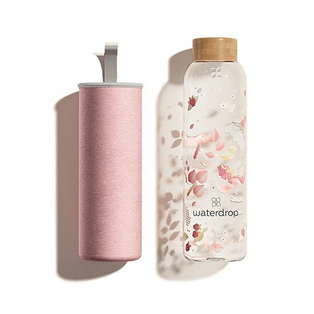 Waterdrop Glass Edition Flair lasinen vesipullo 600 ml