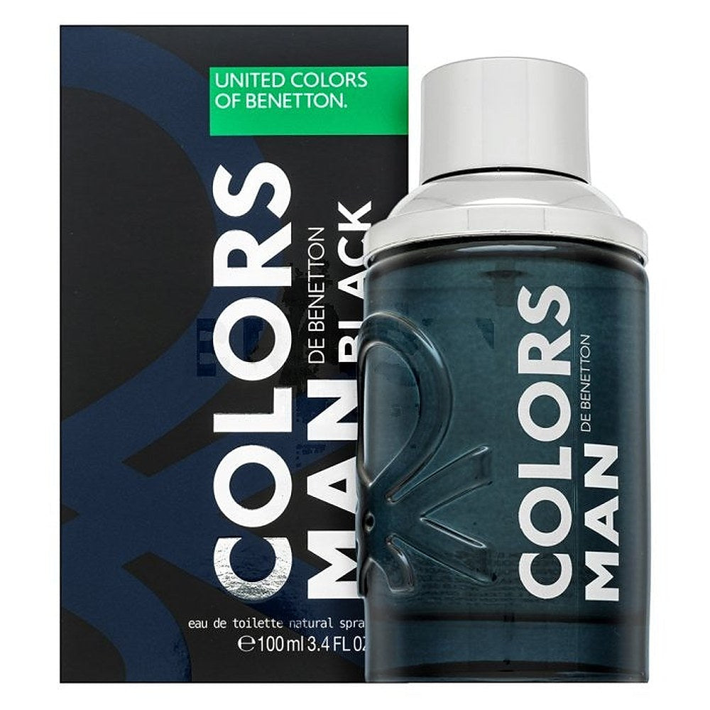 Benetton Värit de Benetton mies Musta EDT M 100 ml