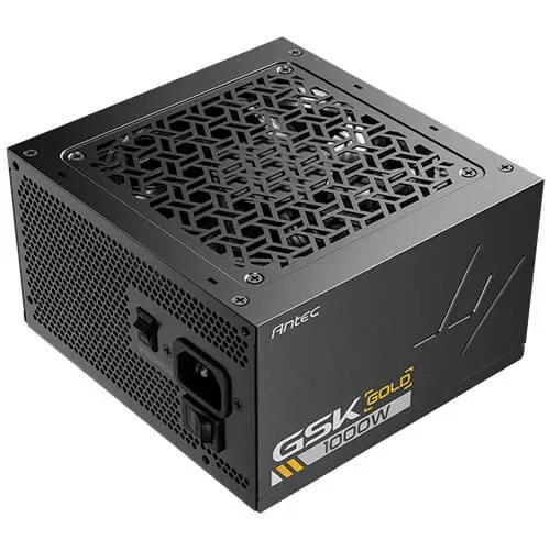 Antec GSK1000 EC 1000W -virtalähde, 80 Plus Gold