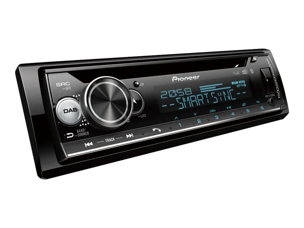 Pioneer DEH-S720DAB - Bil - CD-modtager - korvakäytävään asennettava - Single-DIN - 50 watt x 4