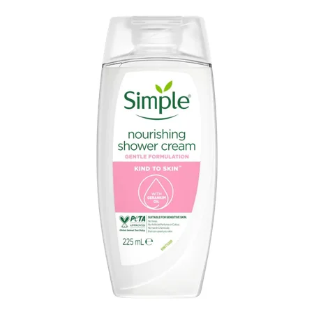 Simple Kind To Skin Nourishing Shower Cream - 225 ml