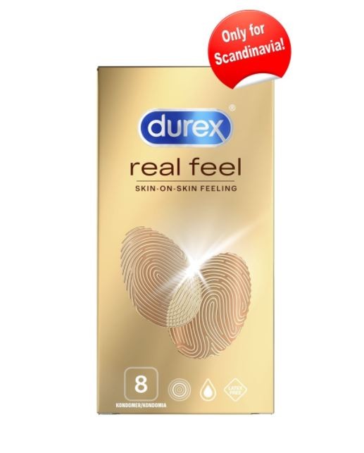 Durex realfeel kondomit 8 kpl