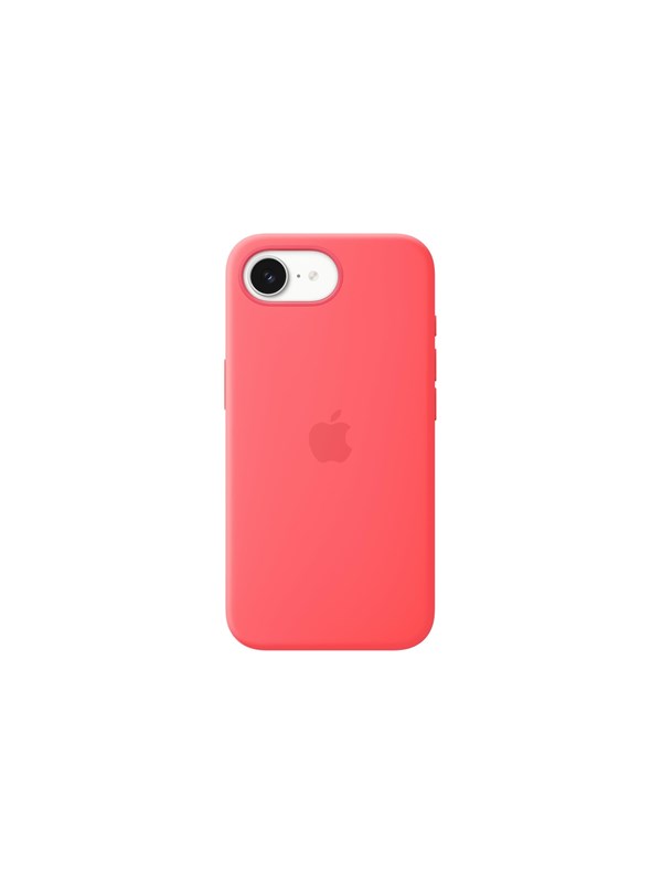 Apple iPhone 17e Silicone Case with MagSafe - Bright Guava