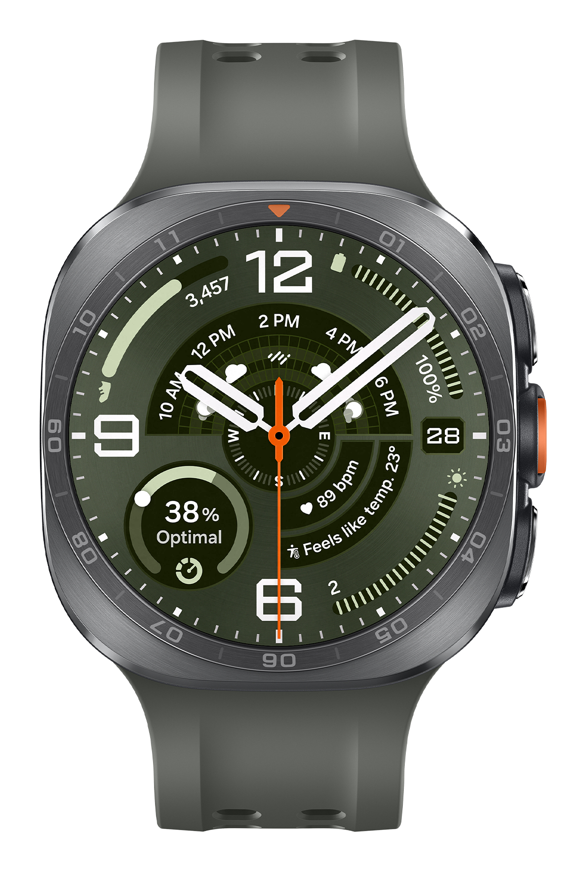 Samsung Galaxy Watch Ultra 2 älykello 47mm LTE (titanium silver)