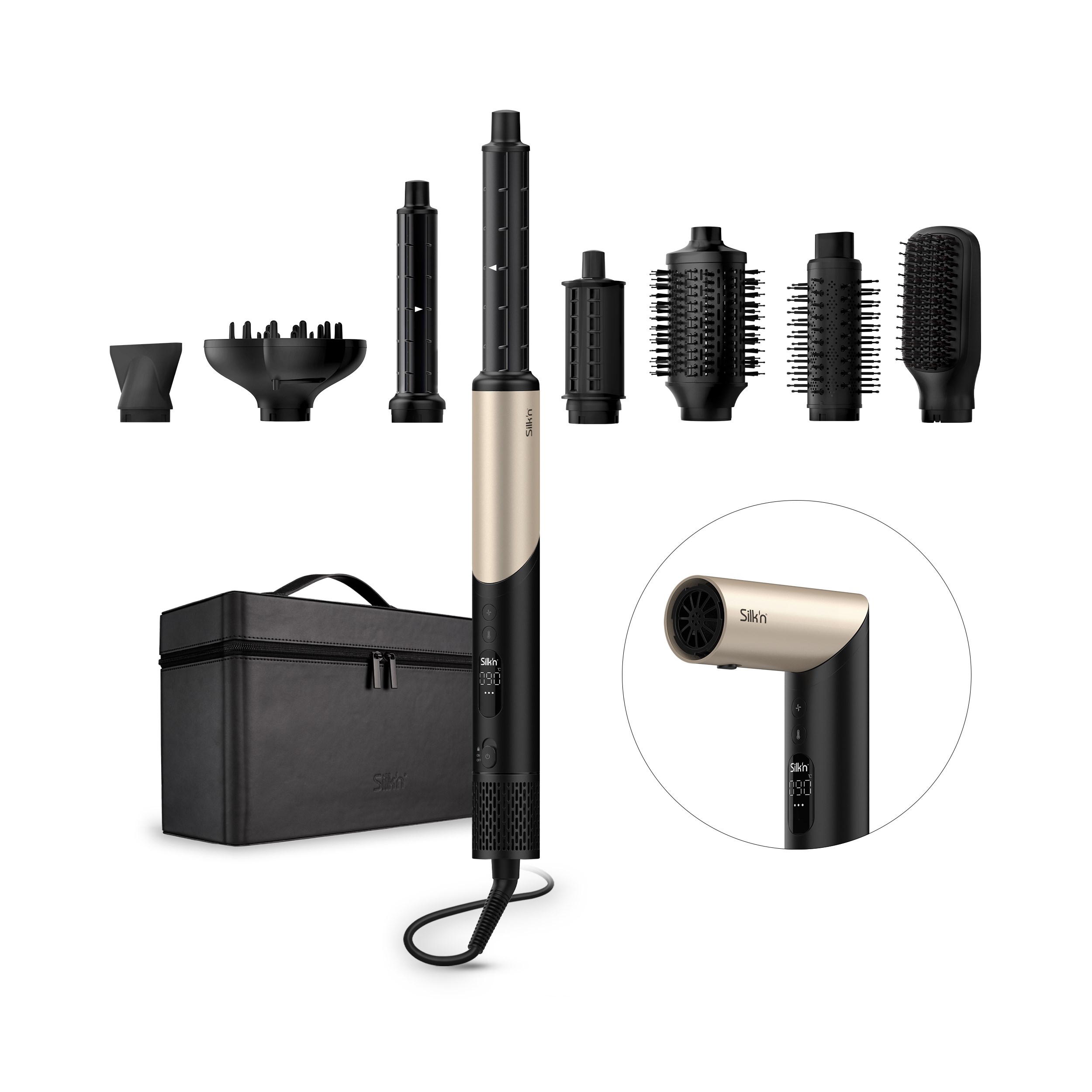Silk'n Hiustenkuivaaja HCA02 SilkyAir Flex - 1300 W