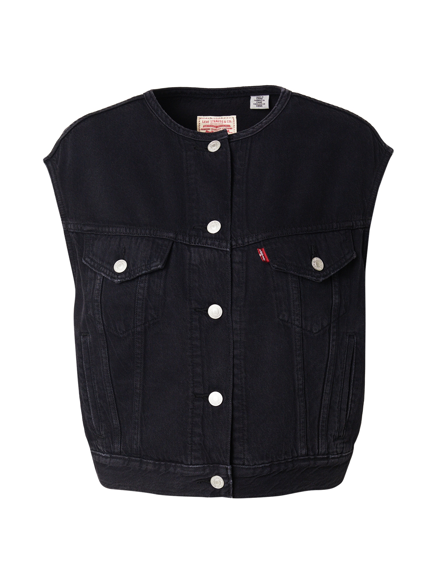 Paita Levis Collarless Shrunken 90S Vest N EU M