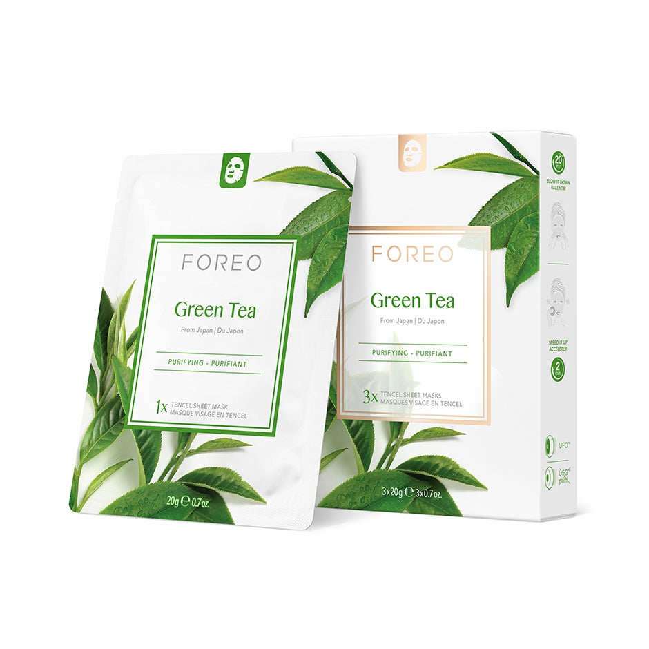 Foreo   Farm To Face Green Tea Sheet Mask