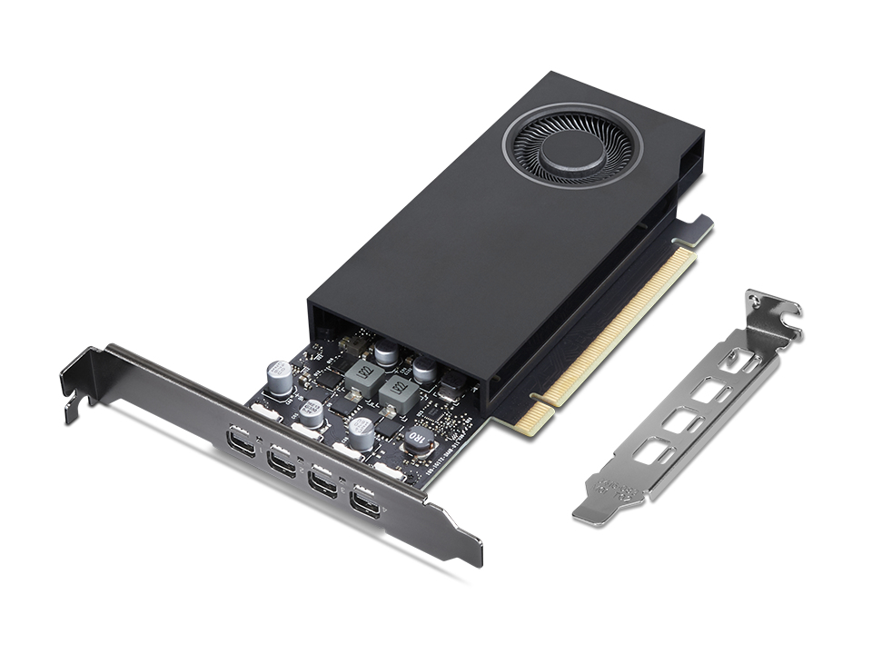 Lenovo RTX A400 - 4GB GDDR6 RAM - Näytönohjaimet
