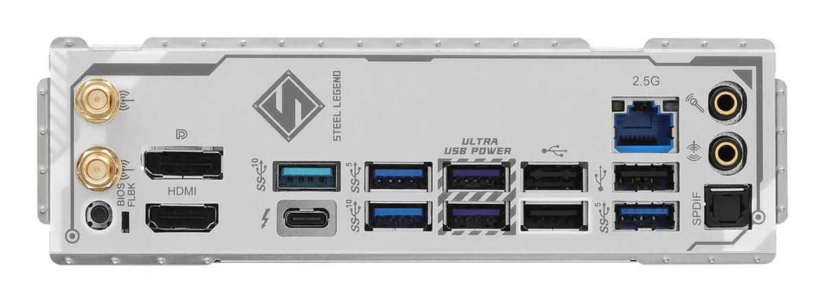ASRock B860 Steel Legend WiFi Emolevy - Intel B860 - Intel LGA1851 - DDR5 RAM - ATX