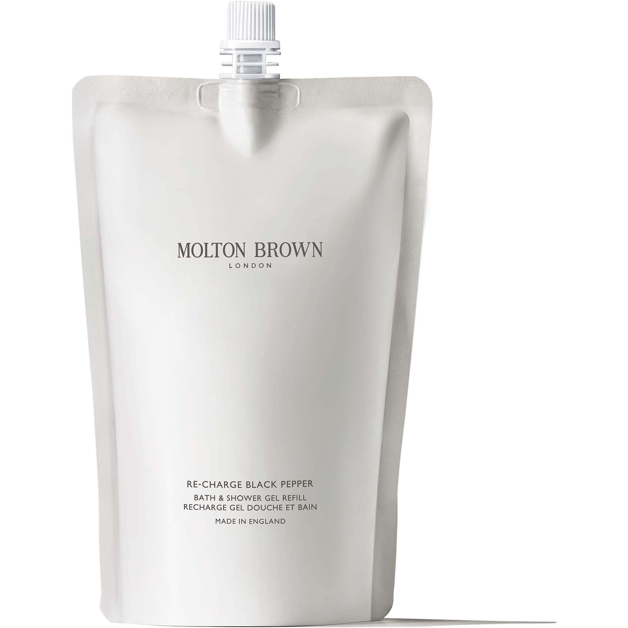 Molton Brown Re-charge Black Pepper Bath & Shower Gel Refill 400 ml