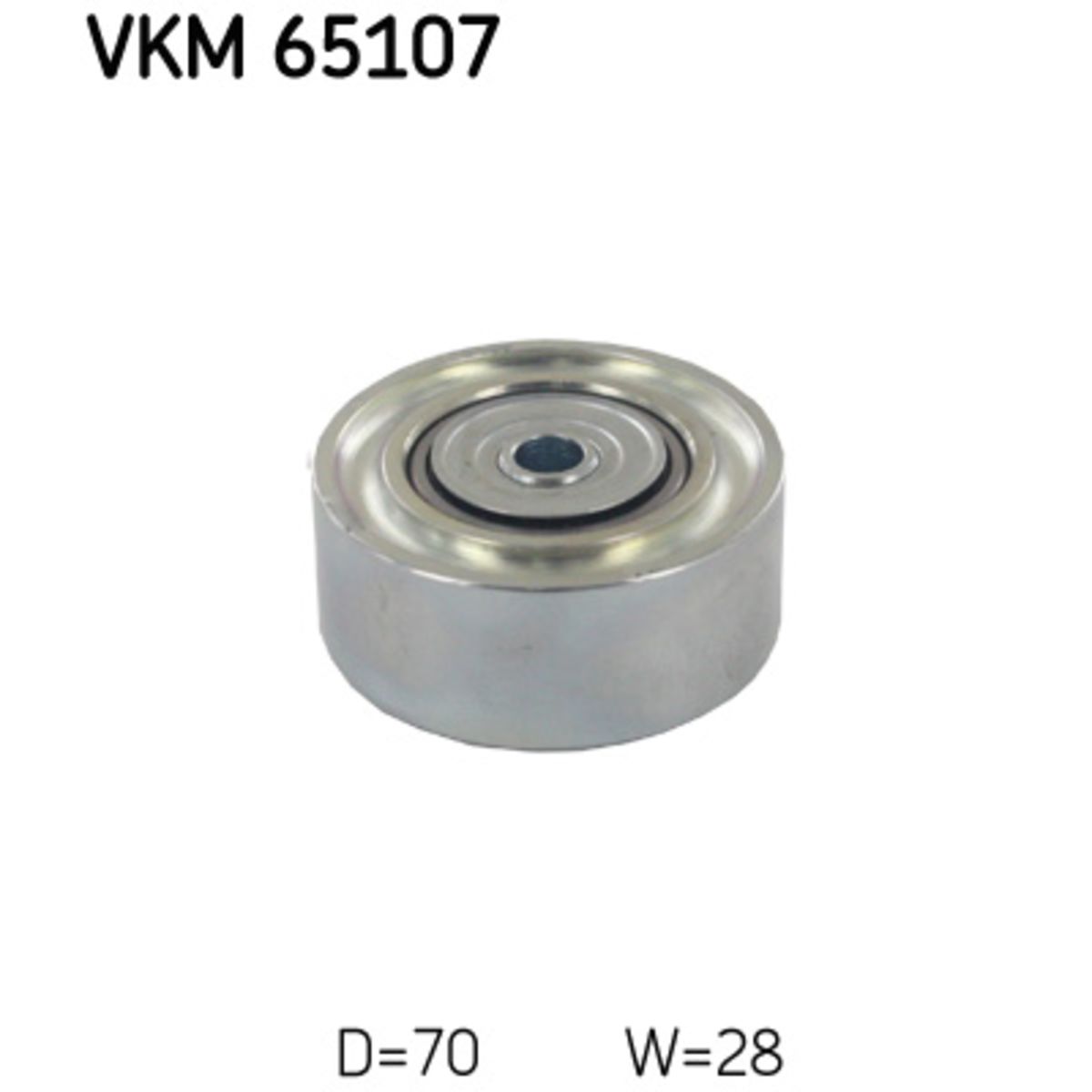 Ohjainrulla, moniurahihna SKF VKM 65107