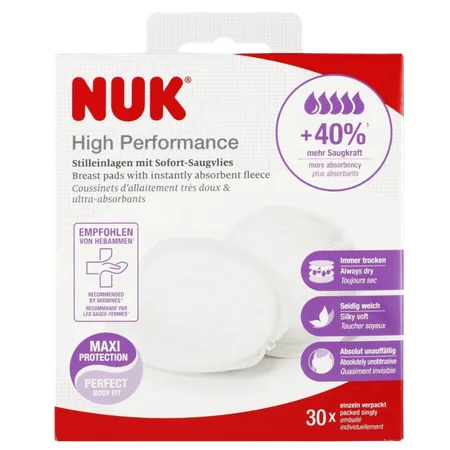 NUK High Performance Rintasuojat – 30 kpl