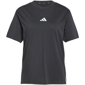 ADIDAS SPORTSWEAR Toiminnallinen paita 'Essentials' musta / valkoinen