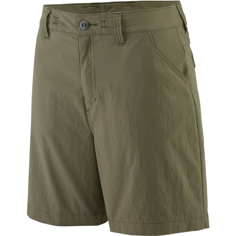 Patagonia W's Quandary Shorts- 7 in. Tent Green - 4