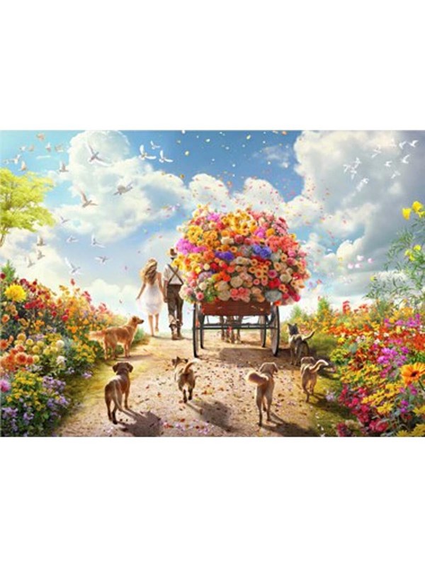 Educa 1000 Carrying Flowers