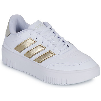 ADIDAS SPORTSWEAR Matalavartiset tennarit 'COURTBLOCK' kulta / valkoinen