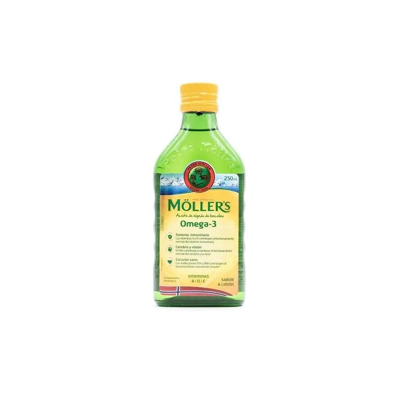 Moller's Moller's sitruunanmakuinen turskaöljy 250ml