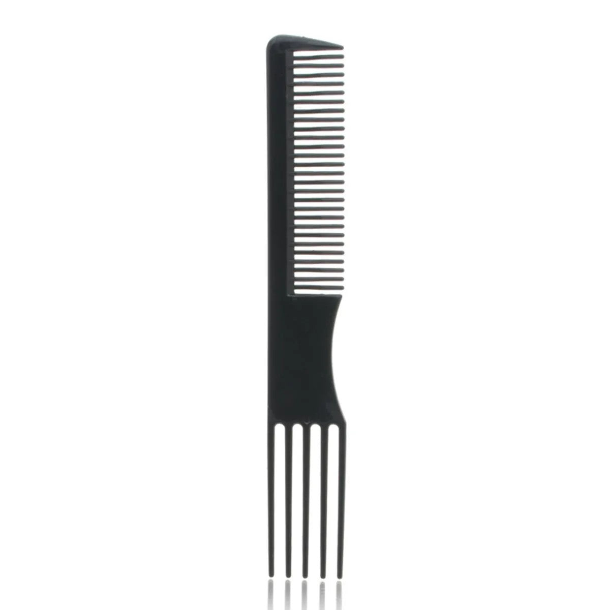 Eurostil Kaareva musta kampakampa 19cm 1un