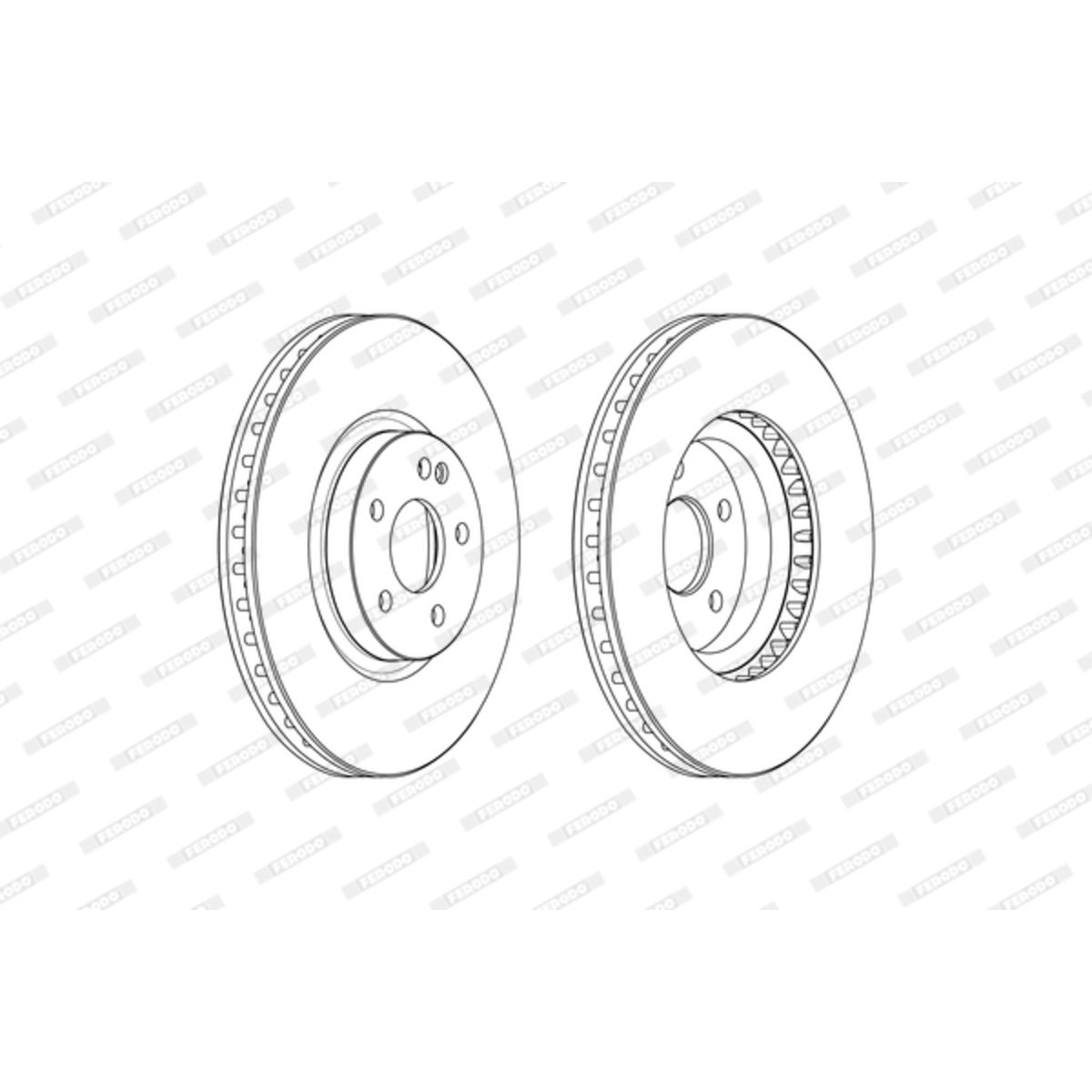 Jarrulevy FERODO FCR379A