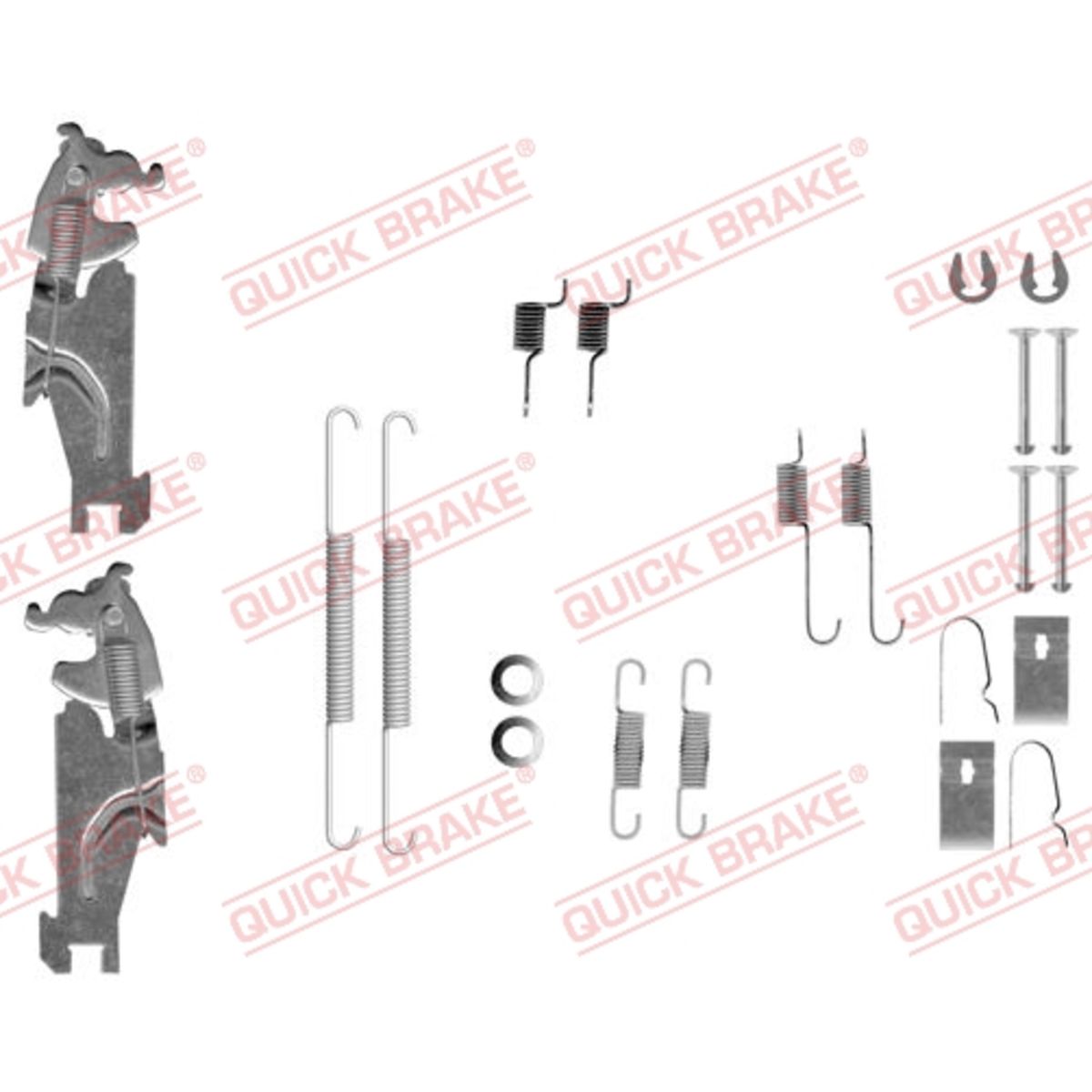 Tarvikesarja, jarrukengät QUICK BRAKE 105-0847S
