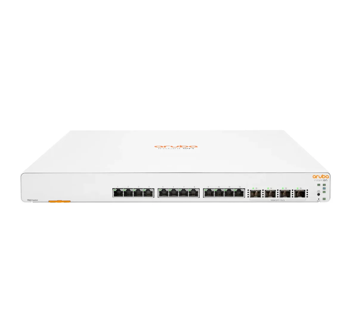 Aruba Instant On 1960 12XGT 4SFP - Kytkin, Valkoinen