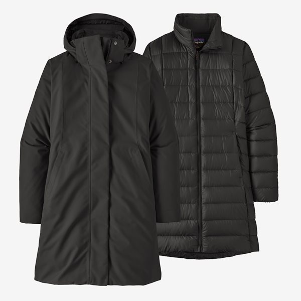 Patagonia Tres 3-in-1 Parka Women Black - M
