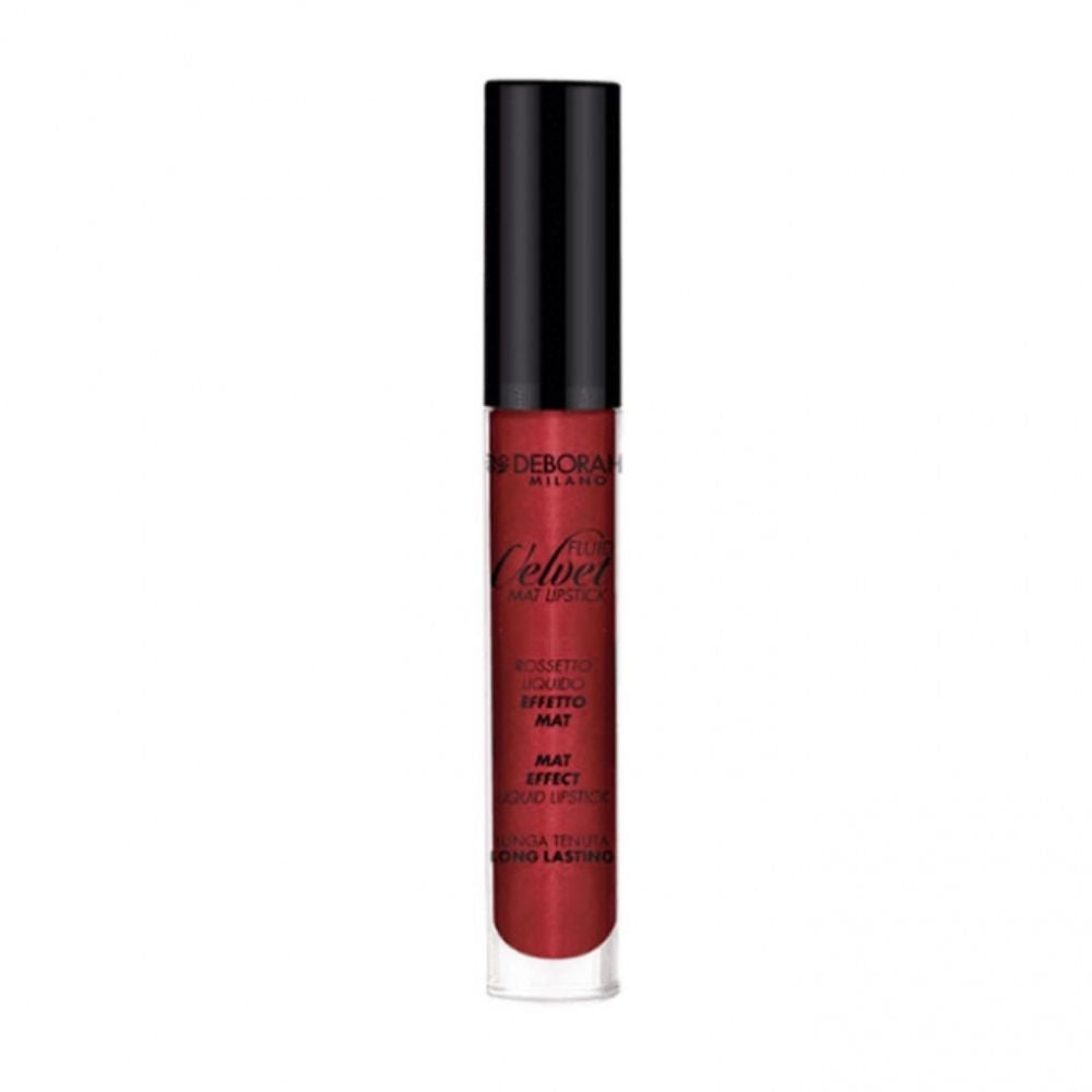 Deborah sametti neste matta nestemäinen huulipuna 51 Metal Red 45 g