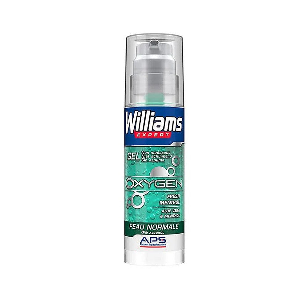 William Expert Oxygen Shaving Gel Normaalille iholle