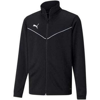 PUMA Urheilutakki 'TeamRise' musta / valkoinen