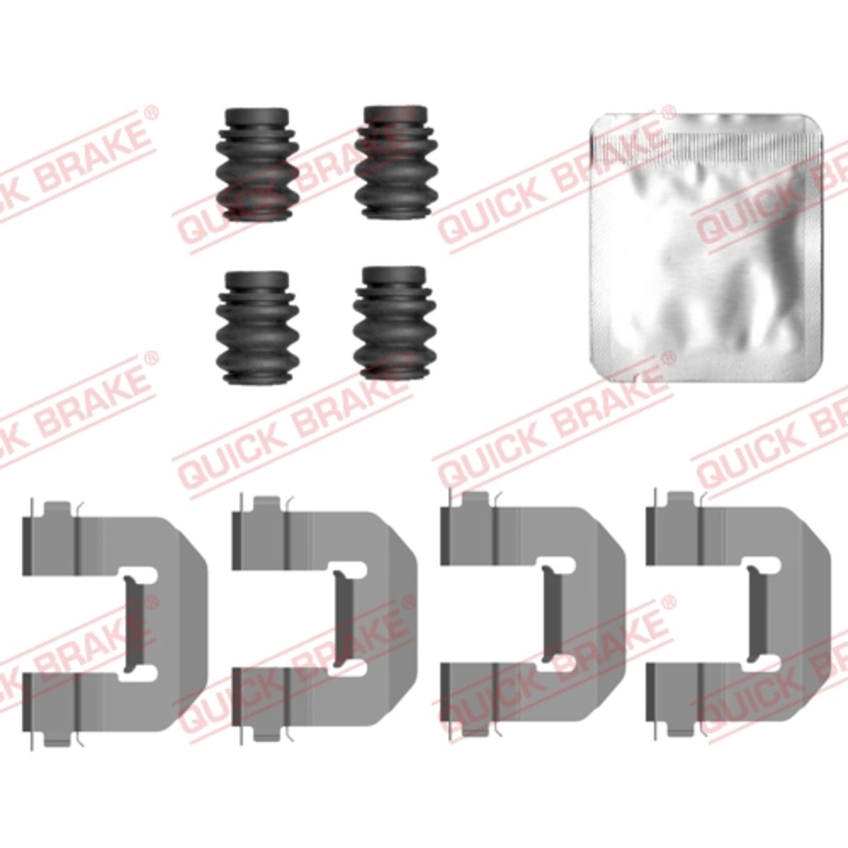 Jarrupalojen asennussarja QUICK BRAKE 109-0126