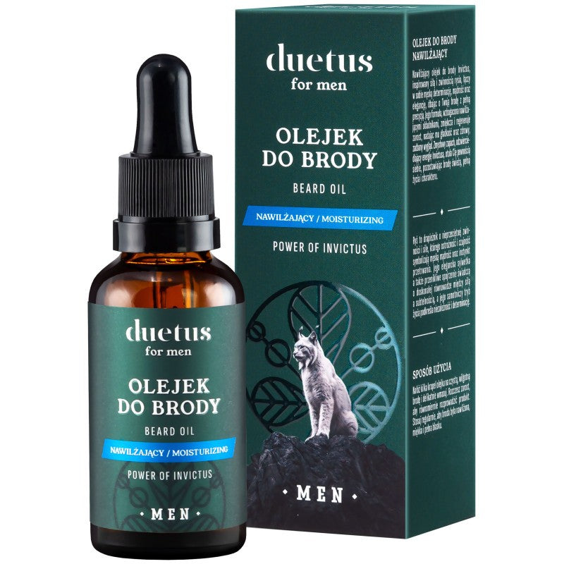 Duetus miehille partaöljy Invictusin voima 30 ml