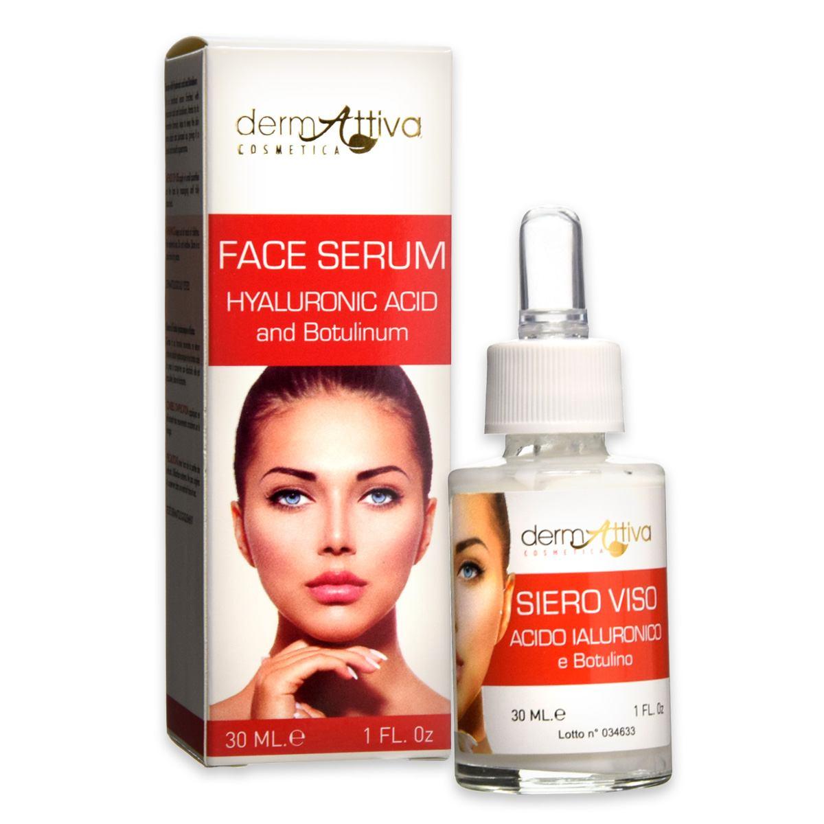 Dermattiva Hyaluronihappoa ja botuliinia sisältävä kasvoseerumi 30 ml