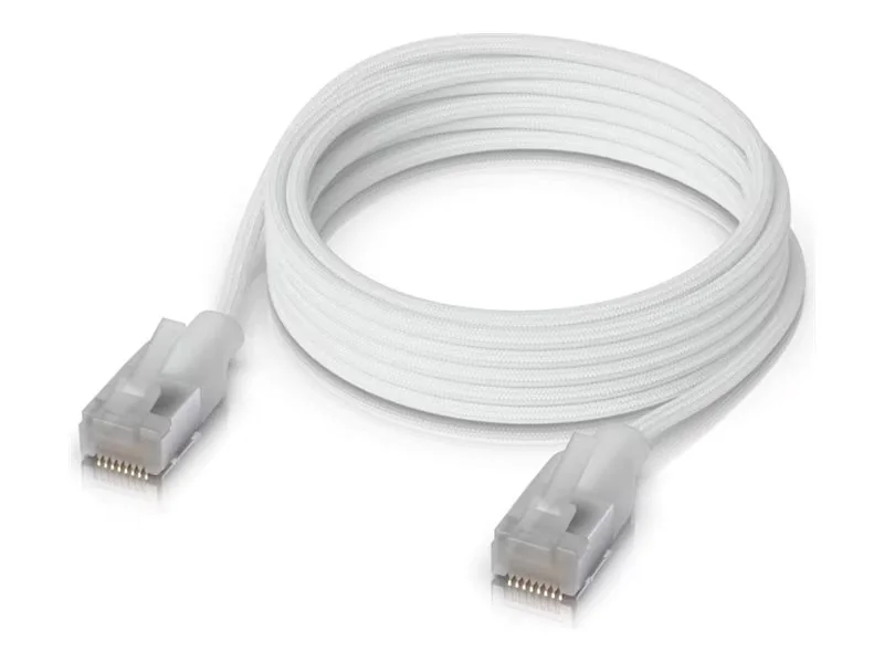 Ubiquity Cat6a RJ45 2m -verkkokaapeli, valkoinen