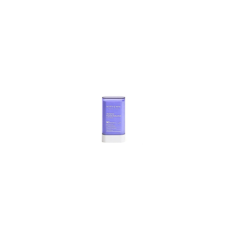 Mary & may Bakuchiol Sun Stick Vegan Peptide SPF 50+ - - 18,0 g