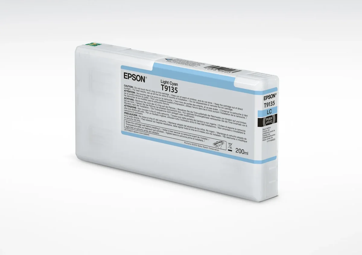 Epson Muste Kevyt Syaani 200ml - P5000