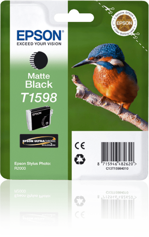 Epson Muste Musta T1598 - R2000