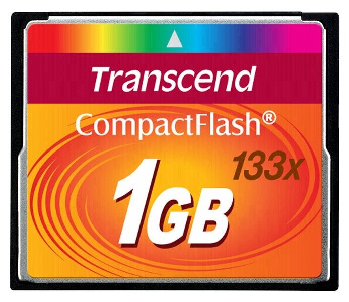Transcend Compact Flash 133x - 50MB/s - 1GB