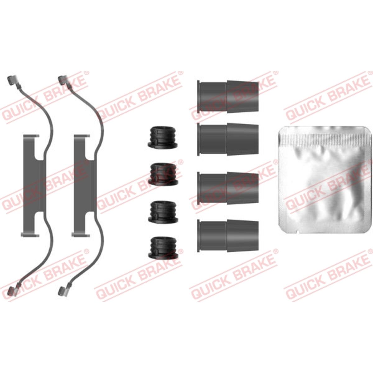 Jarrupalojen asennussarja QUICK BRAKE 109-0088