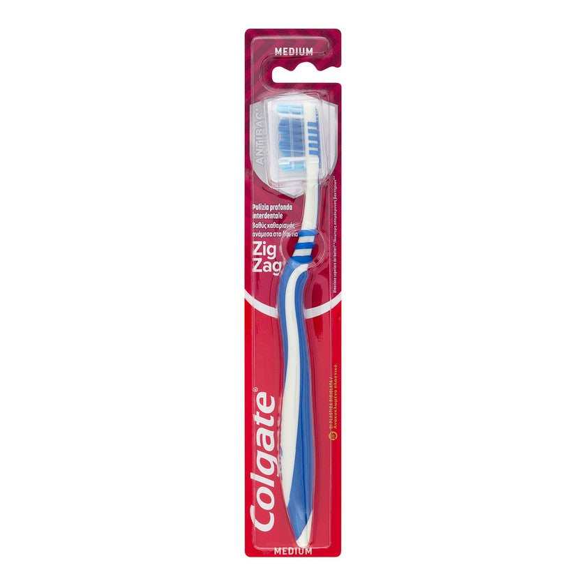 Colgate Zig-Zag-joustava hammasharja hammasväliharjauksella